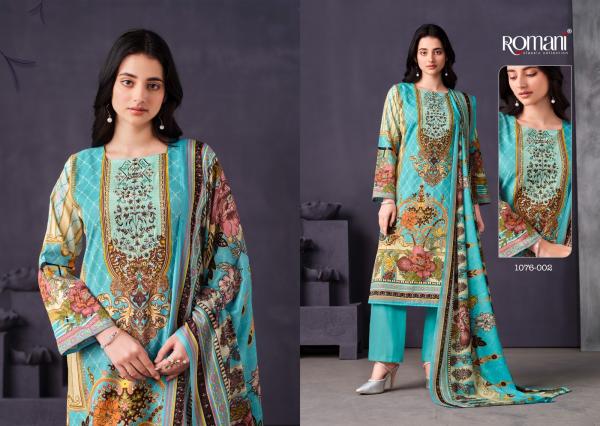 Romani Mareena Vol 12 Regular Cotton Designer Dress Material Collection